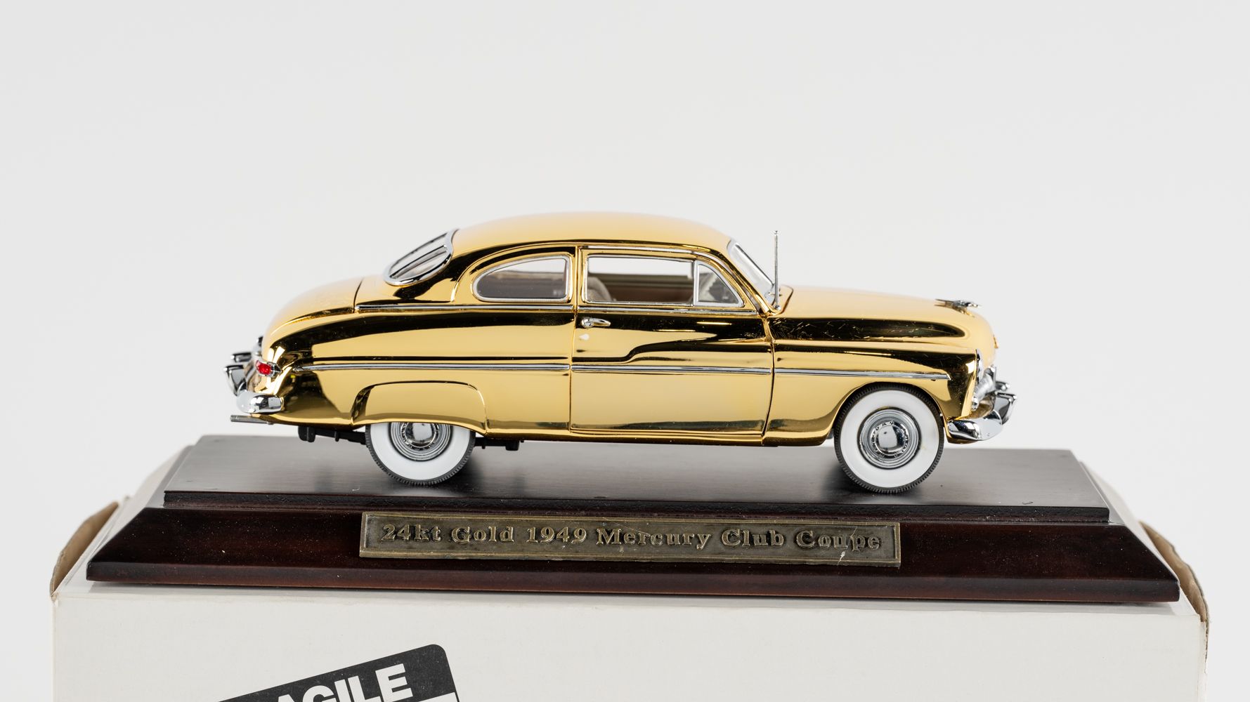 The Danbury Mint 24kt Gold 1949 Mercury Club Coupe Auction | Mecum 