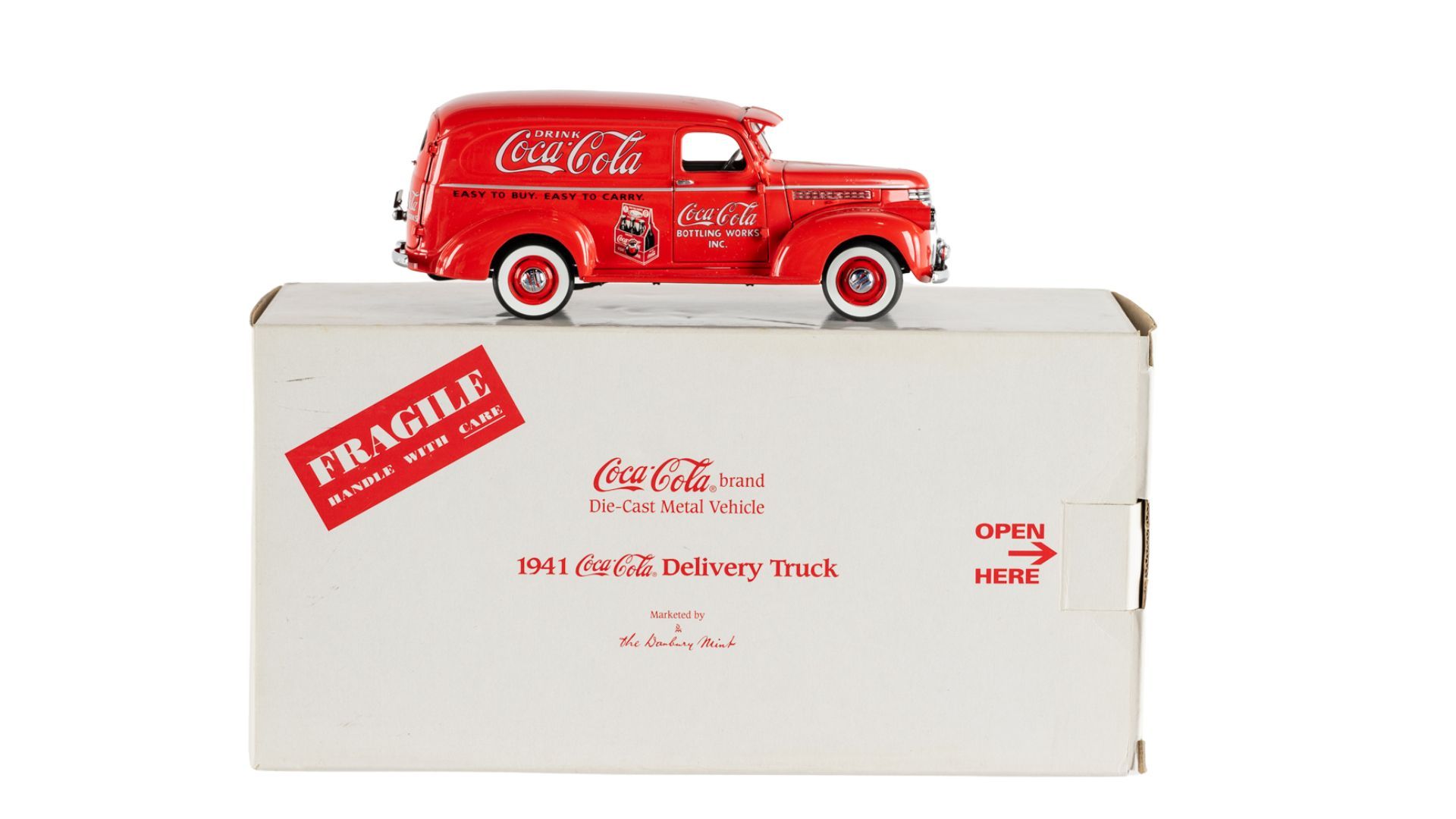 The Danbury Mint 1941 Coca-Cola Delivery Truck Auction The Danbury Mint 1941 Coca-Cola Delivery Truck Auction