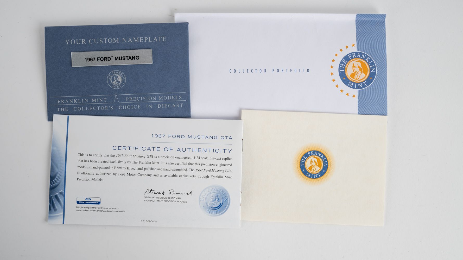 The Franklin Mint 1967 Ford Mustang GTA Auction | Mecum On Time