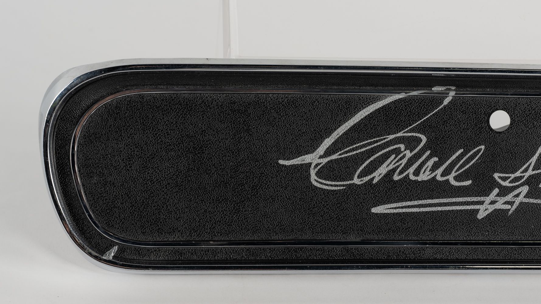 1966 Shelby GT350 Glovebox Door Signed by Carroll Shelby Auction