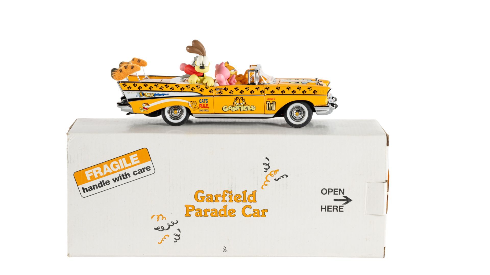 The Danbury Mint Garfield Parade Car