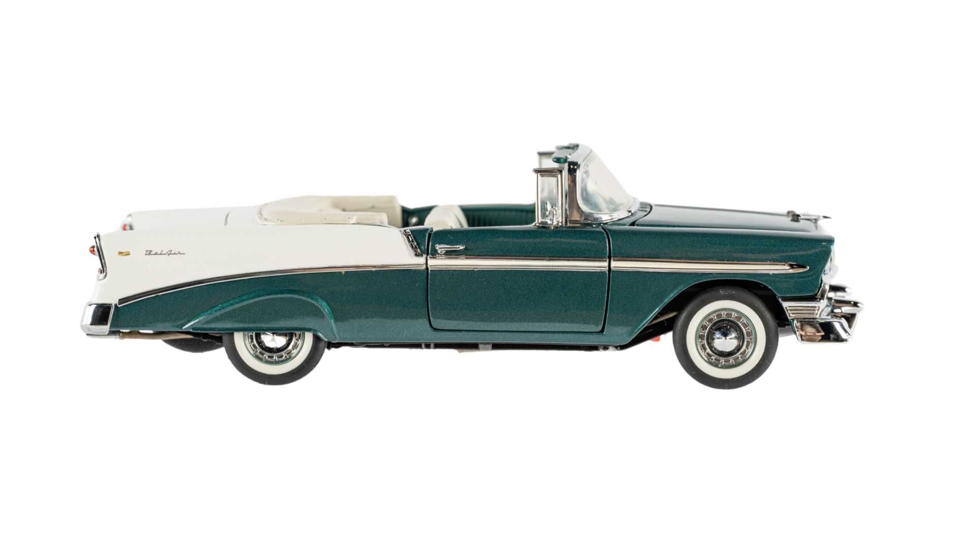 フランクリンミント　1956シボレー　ベルエアー　リミテッドエディション1:24 The Franklin Mint 1956 Chevrolet Bel Air Convertible Auction
