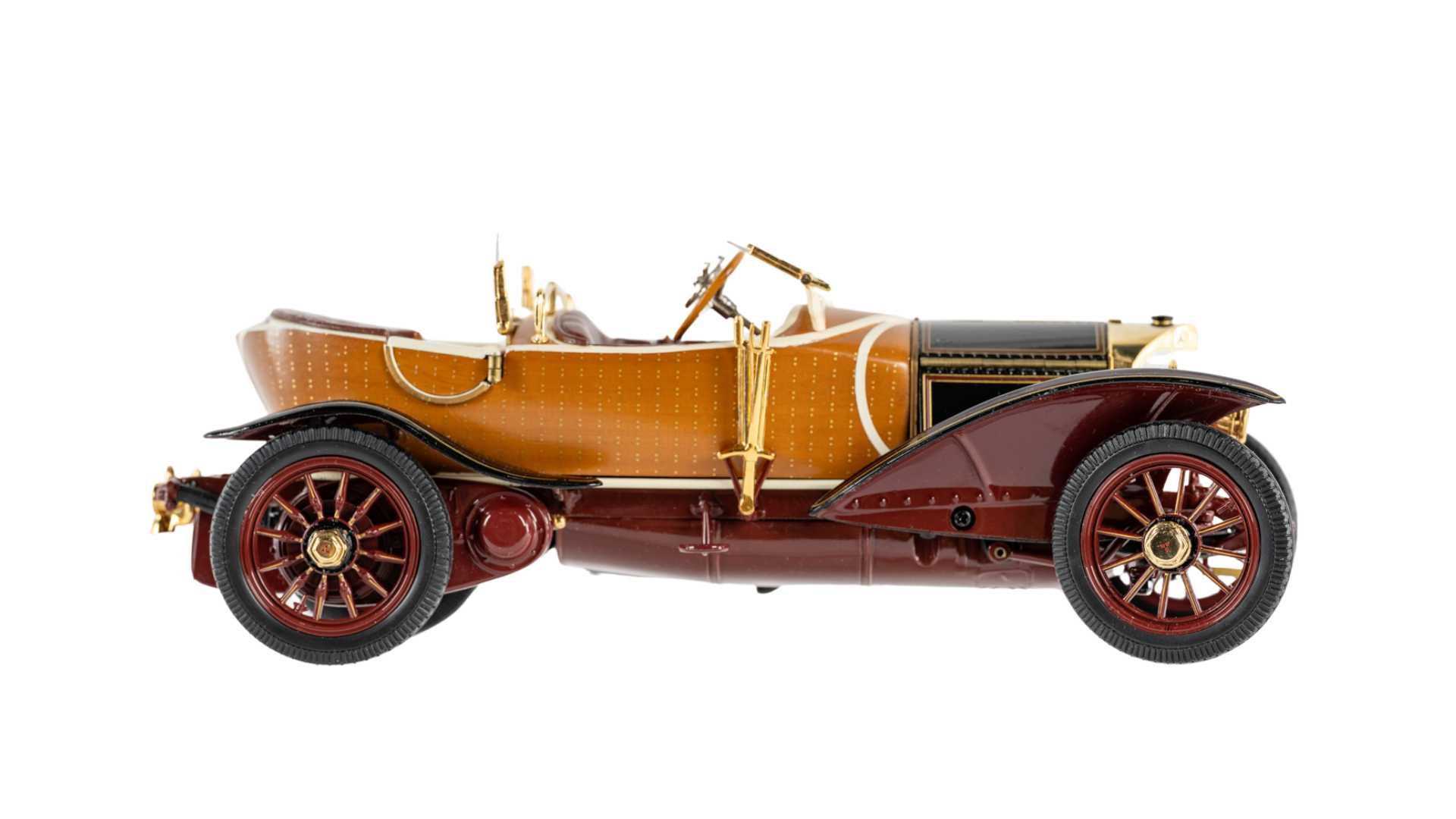 Miniature Mercedes 1911 Franklin Mint 1/24 - Noire, Modèle Collection En Occasion