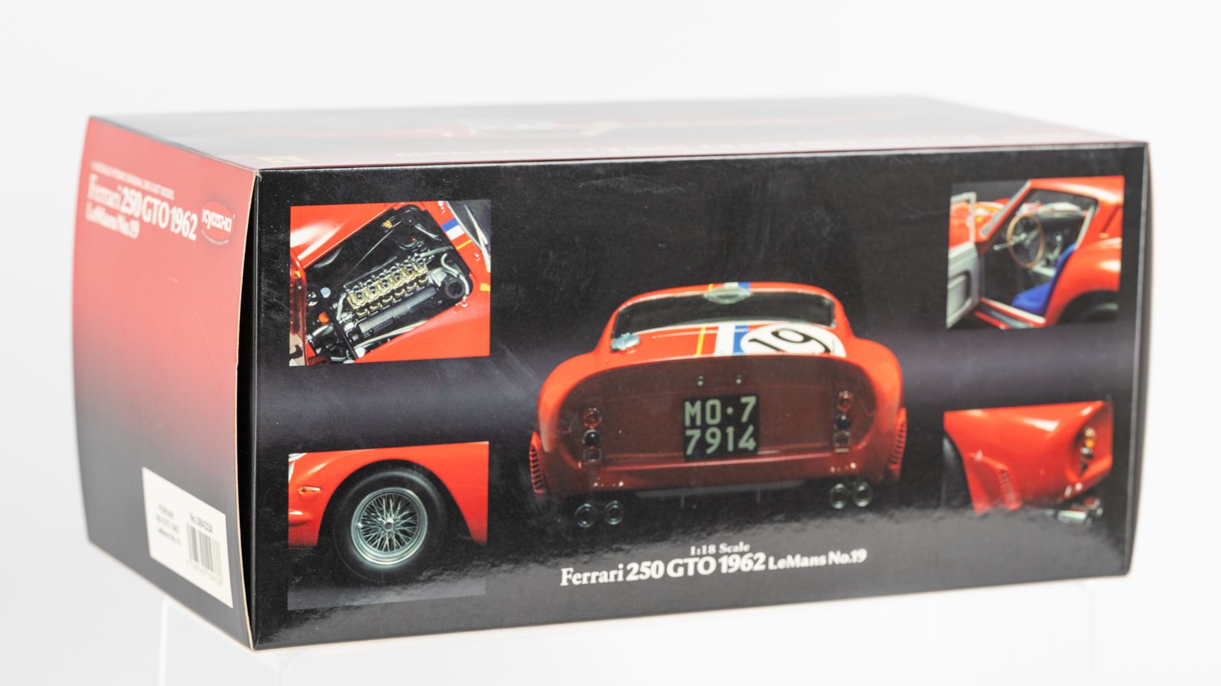 京商 1/43 FERRARI 250GTO 1962 RED フェラーリ 0 Ferrari GTO mans