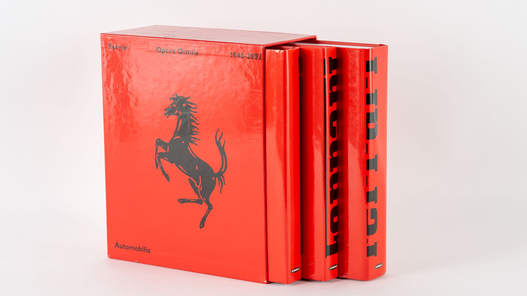 Ferrari Opera Omnia Book Set, 1946-2002 Volume I-III Auction