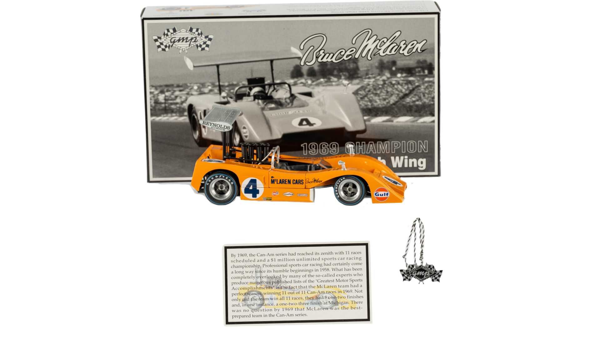 GMP Models 12024 Bruce Mclaren McLaren M8B High Wing 1969