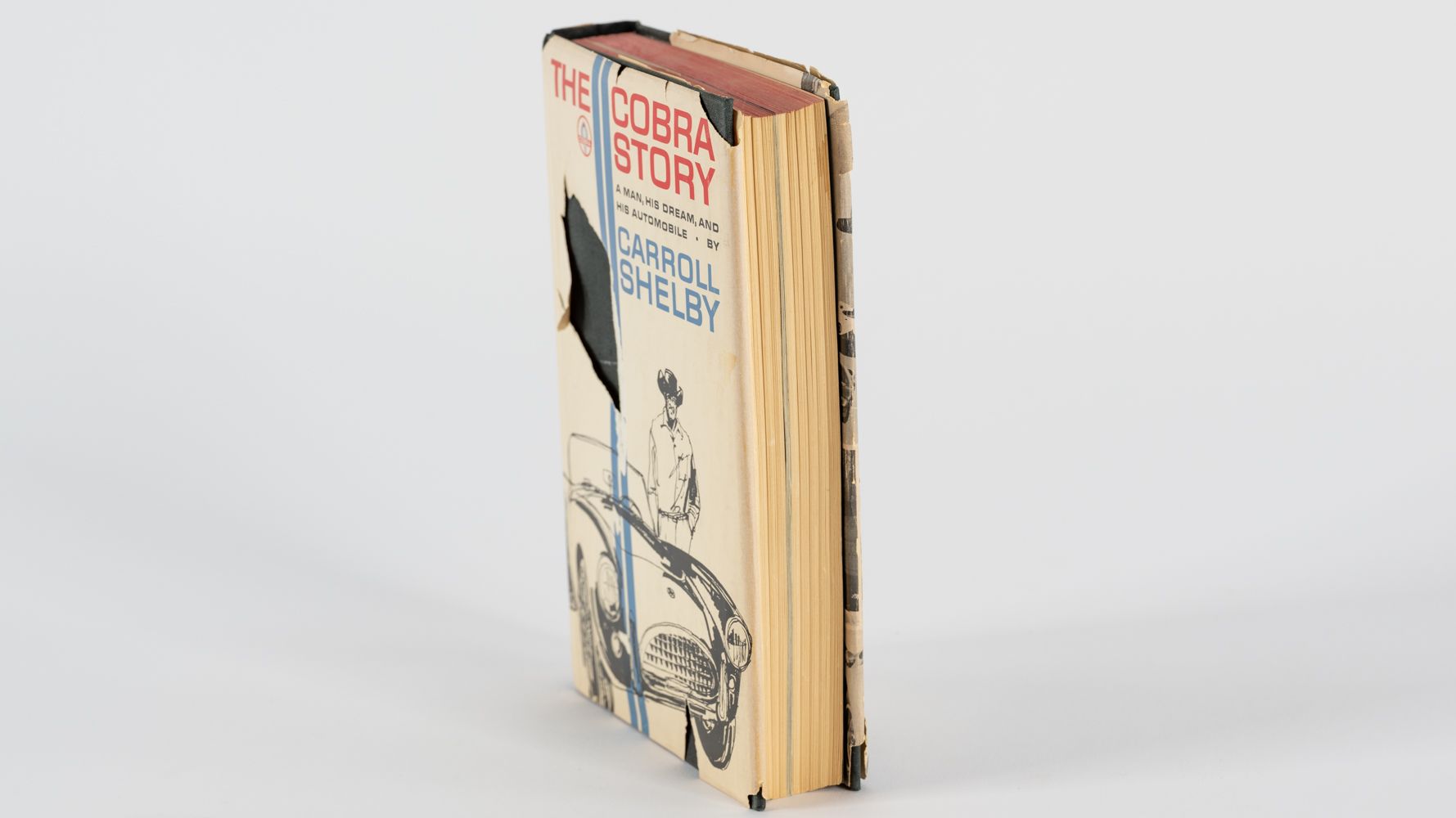 Rare 1965 The Cobra Story, First Edition Signed by Carroll Shelby