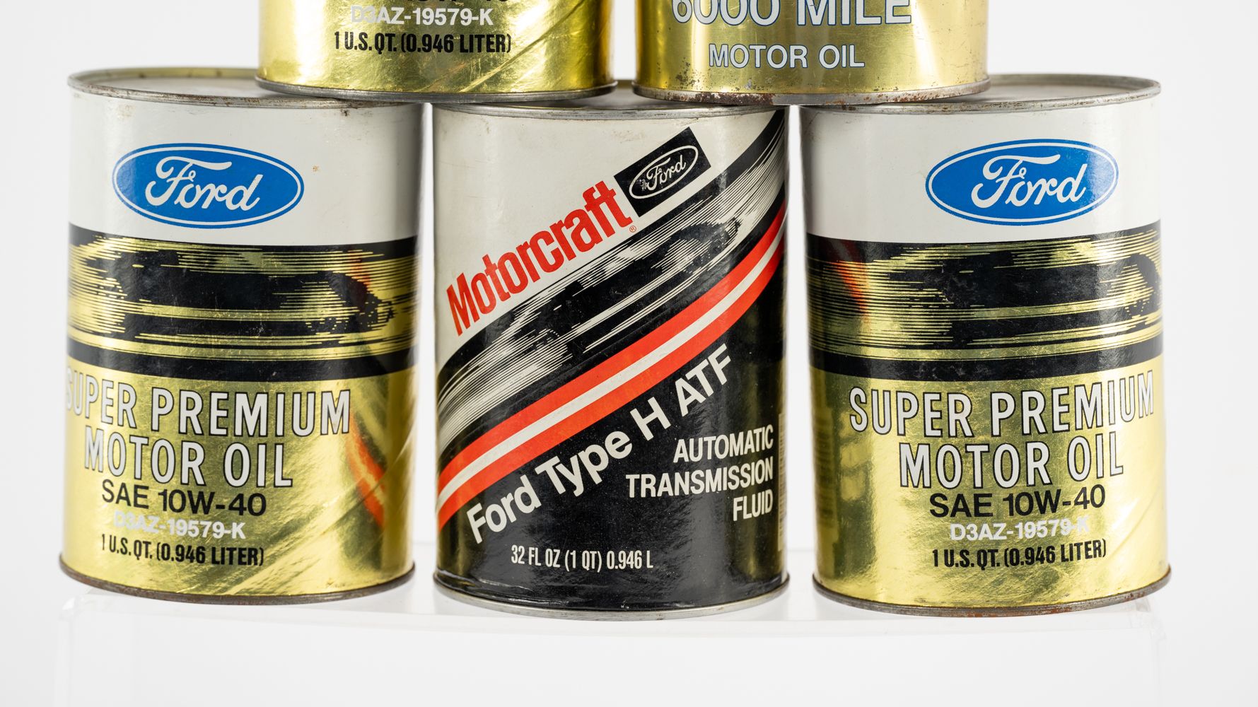 1960s Ford Motor Oil Cans Auction | Mecum On Time