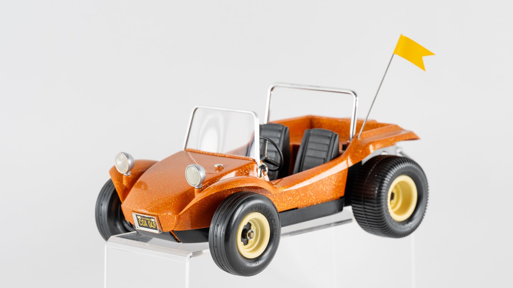 1960s Cox Dune Buggy with Original Advertisement Race Car Kit