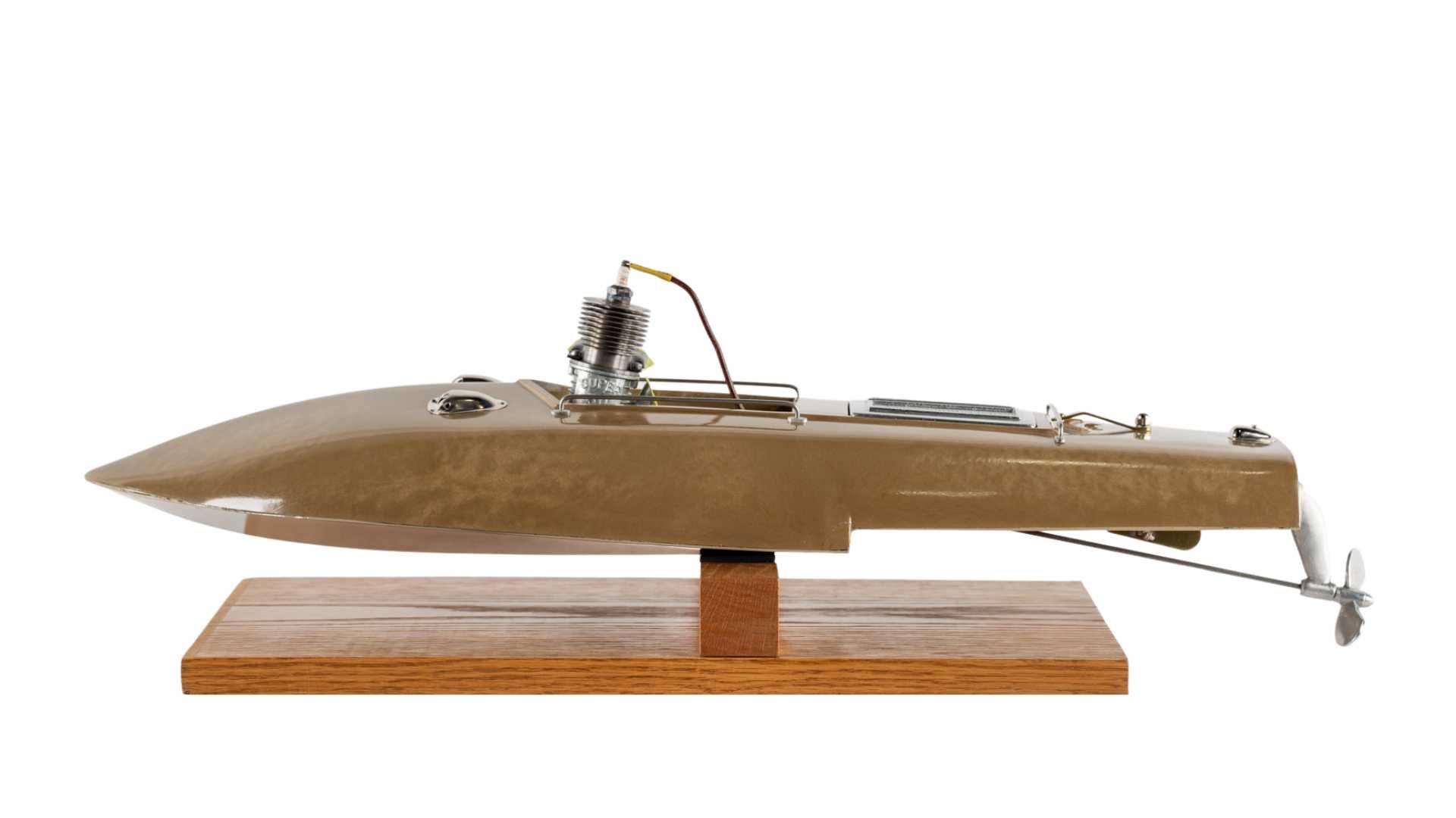 1940s-1950s Ruehl Hydroplane Tether Boat Auction | Mecum On Time