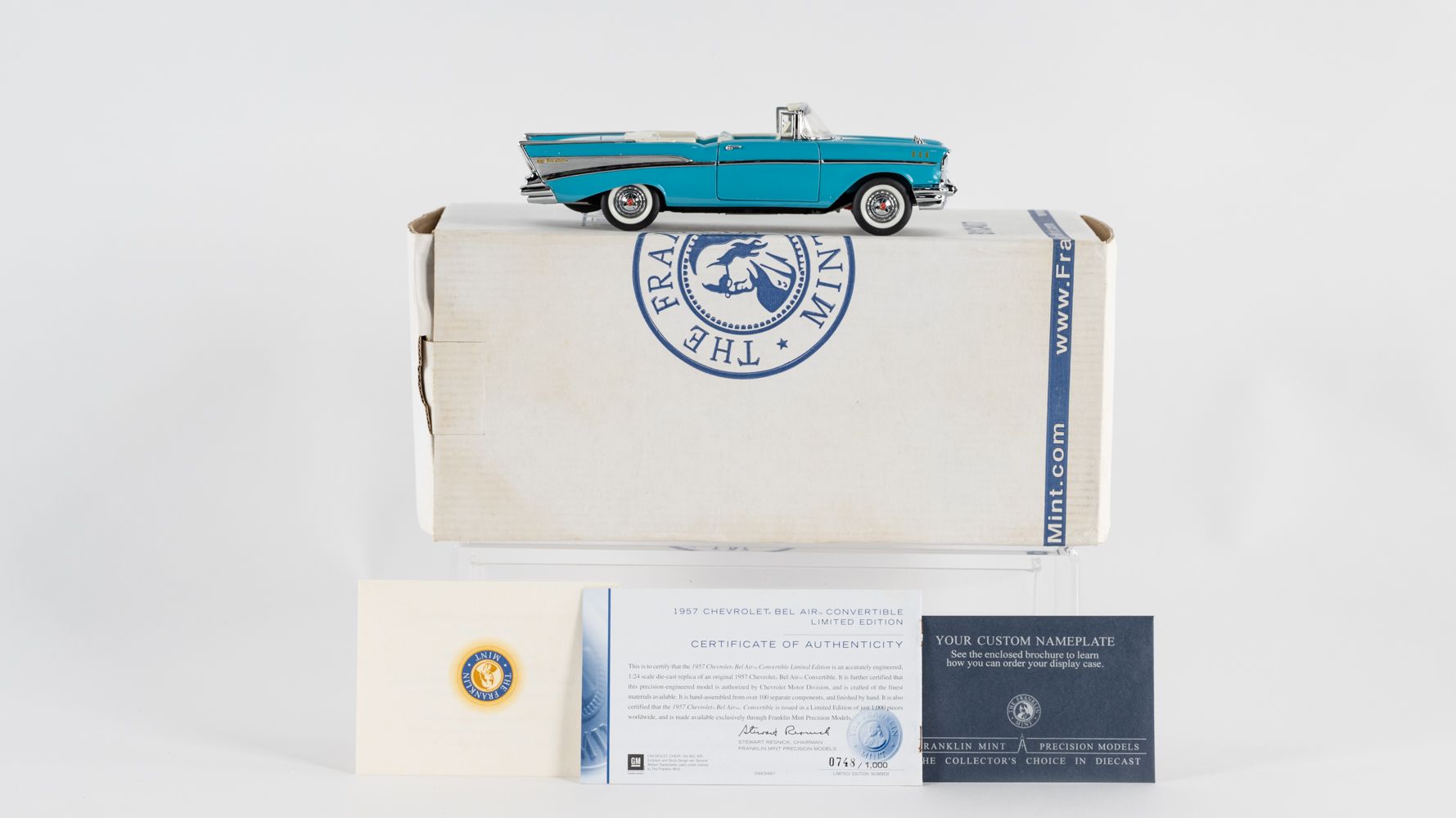 The Franklin Mint 1957 Chevrolet Bel Air Convertible Auction