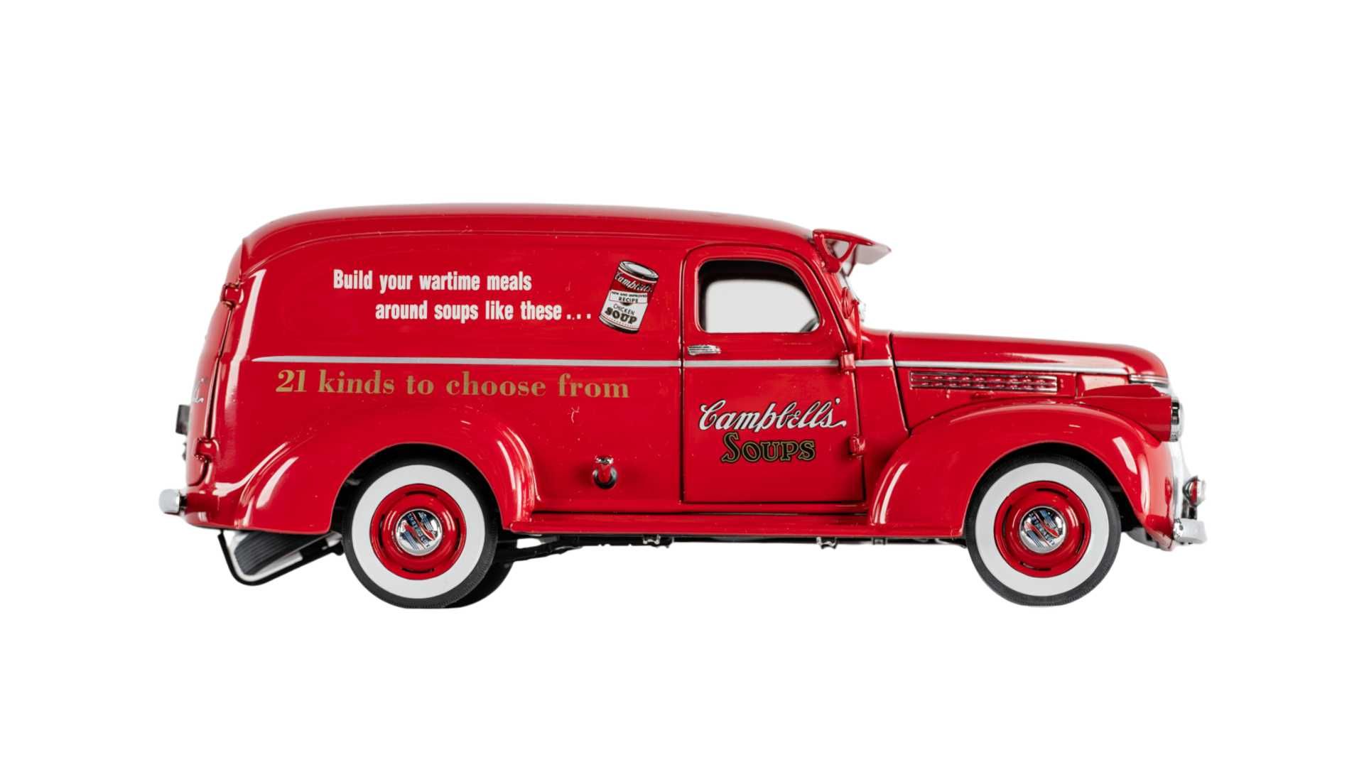 The Danbury Mint The 1940s Campbell's Soup Delivery Truck Auction