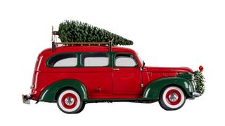 The Franklin Mint 1946 Chevrolet Suburban Christmas Truck, Limited