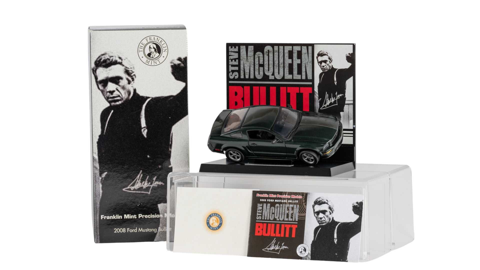 BULLITT (Limited Edition) マックィーン The Franklin Mint Steve McQueen 2008 Ford Mustang Bullitt, Limited