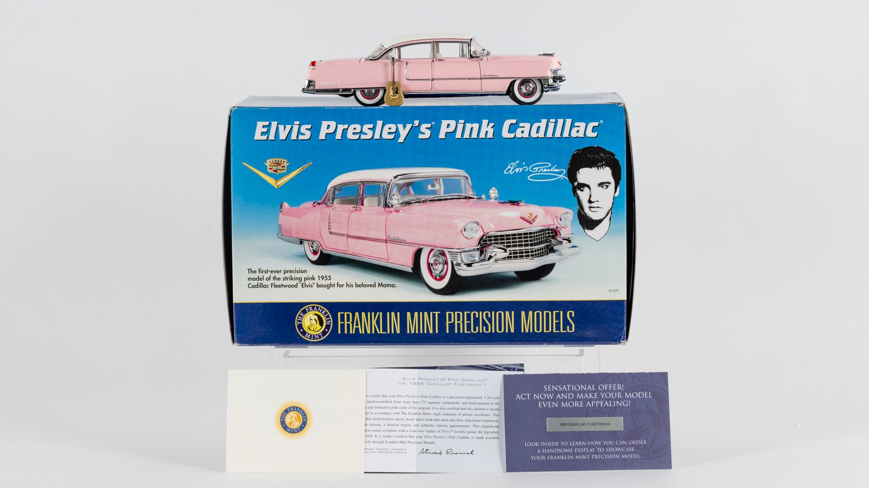 The Franklin Mint Elvis Presley's Pink Cadillac Auction | Mecum On