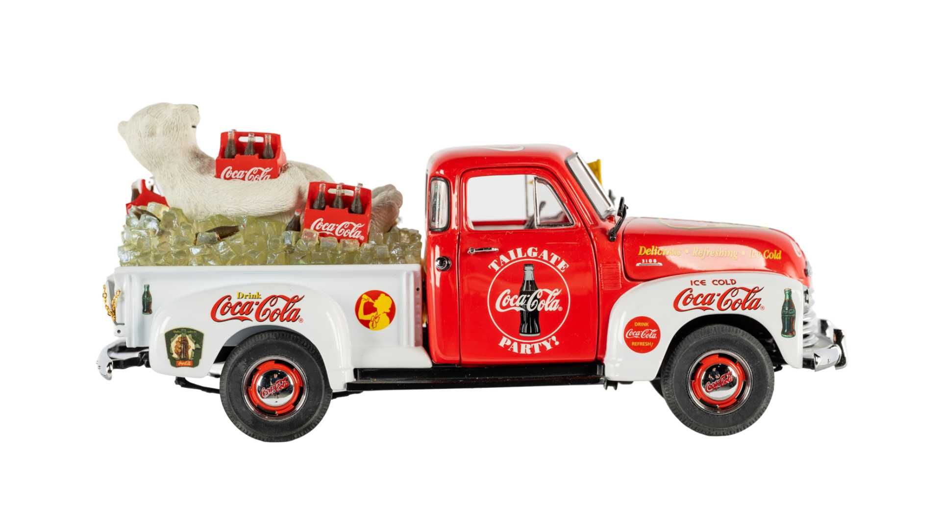 The Danbury Mint Coca-Cola Polar Bear Pickup Auction | Mecum On Time