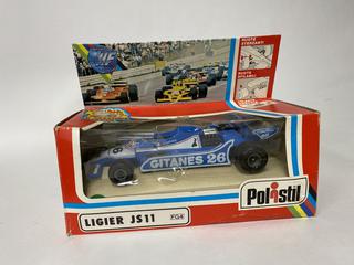 Ligier JS11 F1, Gitanes #26 (J. Laffite), Politoys Auction | Mecum