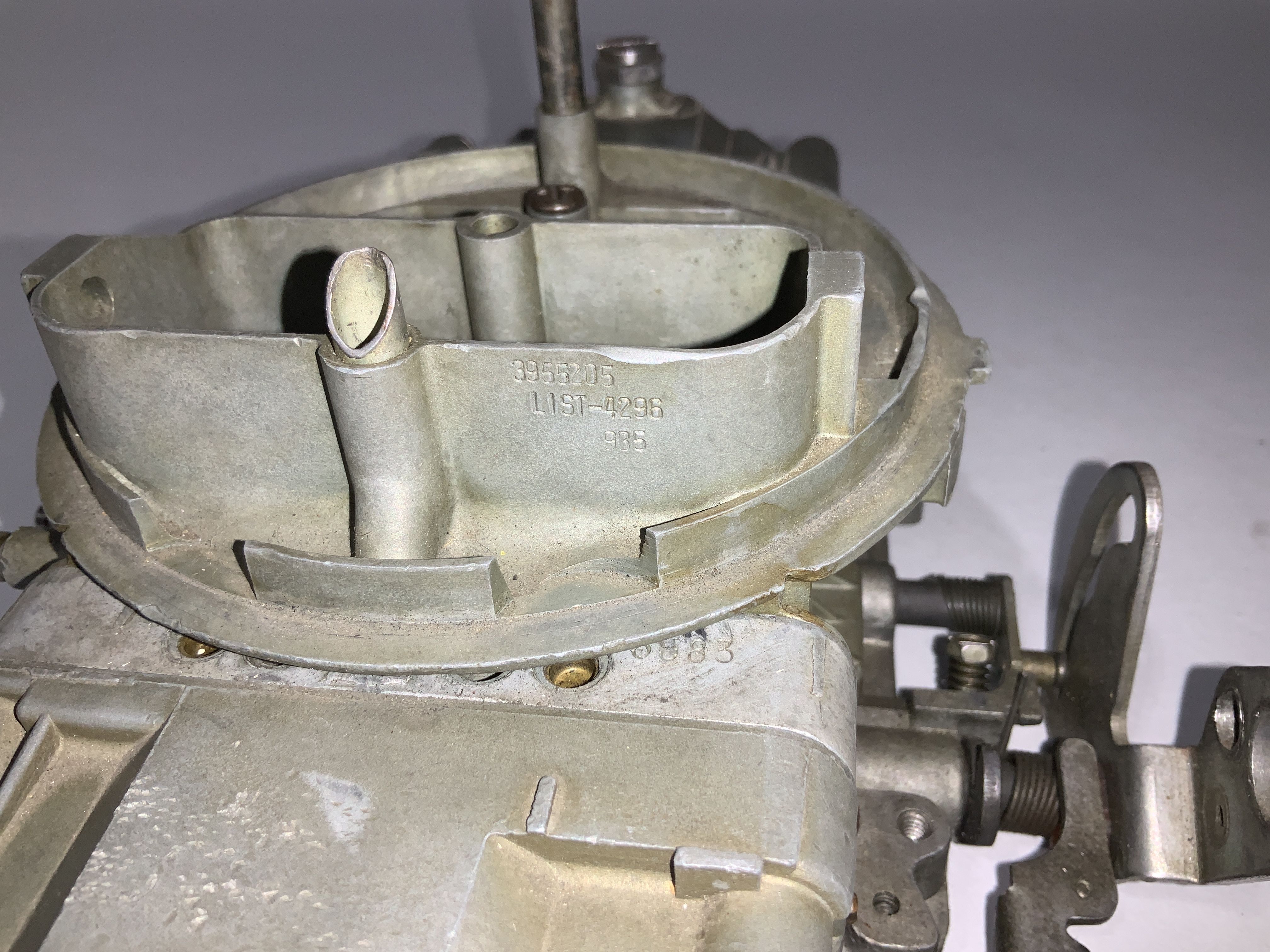 Holley Performance Carburetor, ZL1 & L88, Part No. 4296 3955205