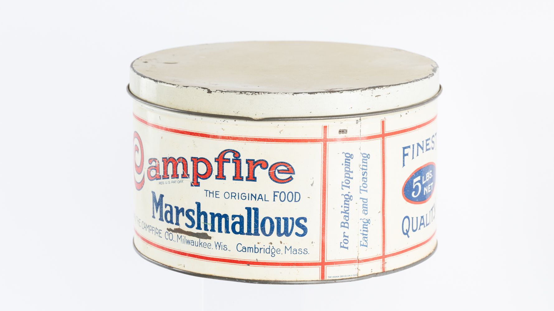 スーパーレア 20s ティン缶 Campfires Marshmallow Vintage Campfire Marshmallow 1920s Tin Replica Can Borden | eBay