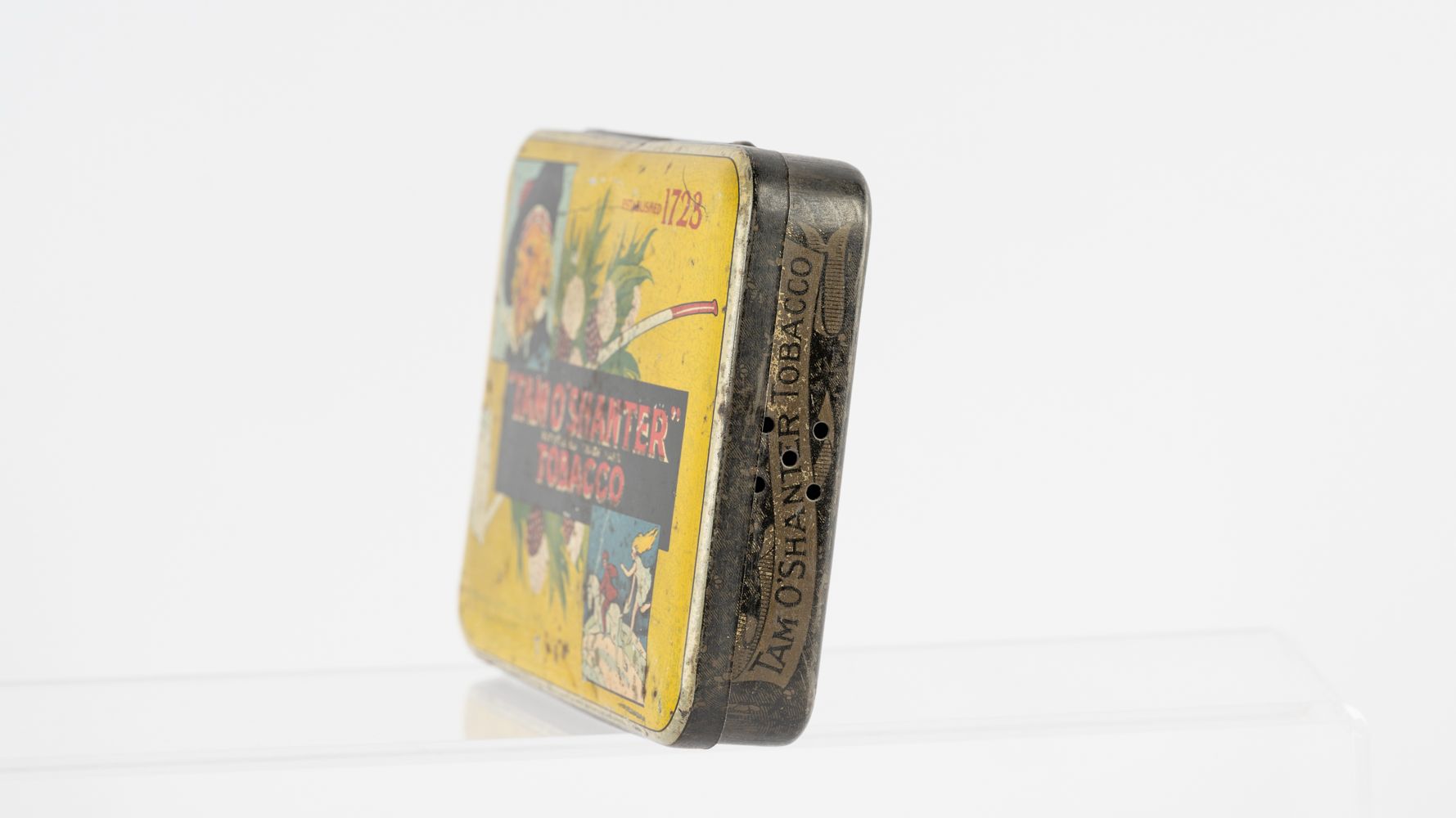 tam o shanter tobacco tin 1930s Tam O'Shanter Litho Tobacco Tin Auction tam o shanter tobacco tin 1930s Tam O'Shanter Litho Tobacco Tin Auction