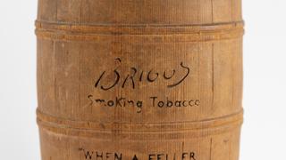 briggs tobacco barrel 1930s Briggs Pipe Mixture Barrels and Cigar Box Auction
