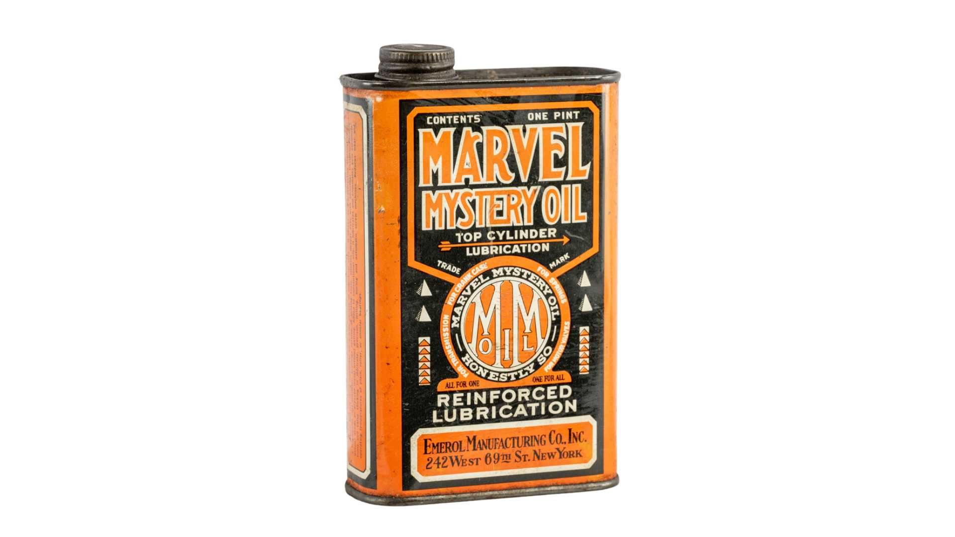 1940s-1950s Marvel Mystery Oil Can Auction | Mecum On Time