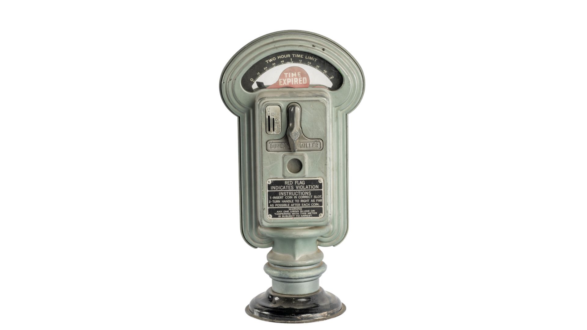 Duncan Miller Parking Meter Top Auction | Mecum On Time