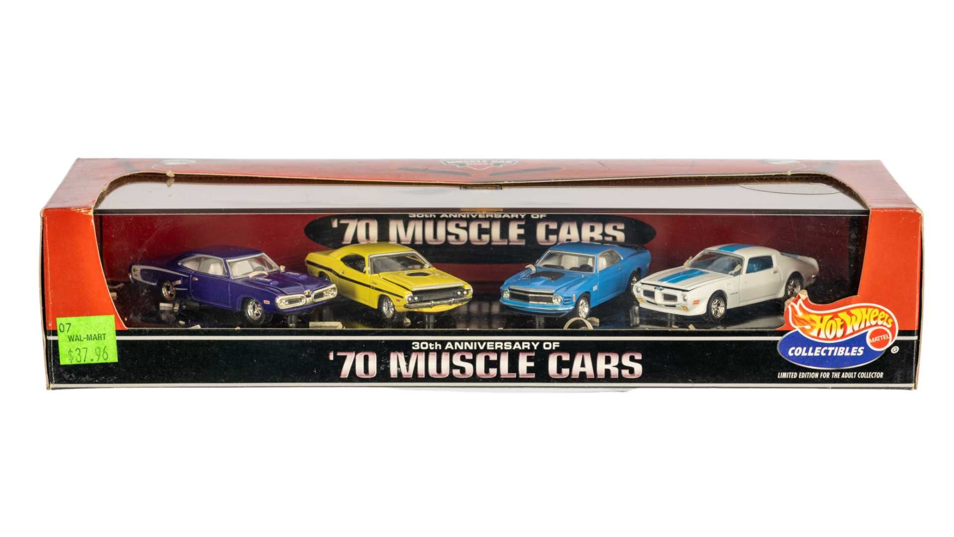 30th Anniversary '70 Muscle Cars Hot Wheels Collectible Auction