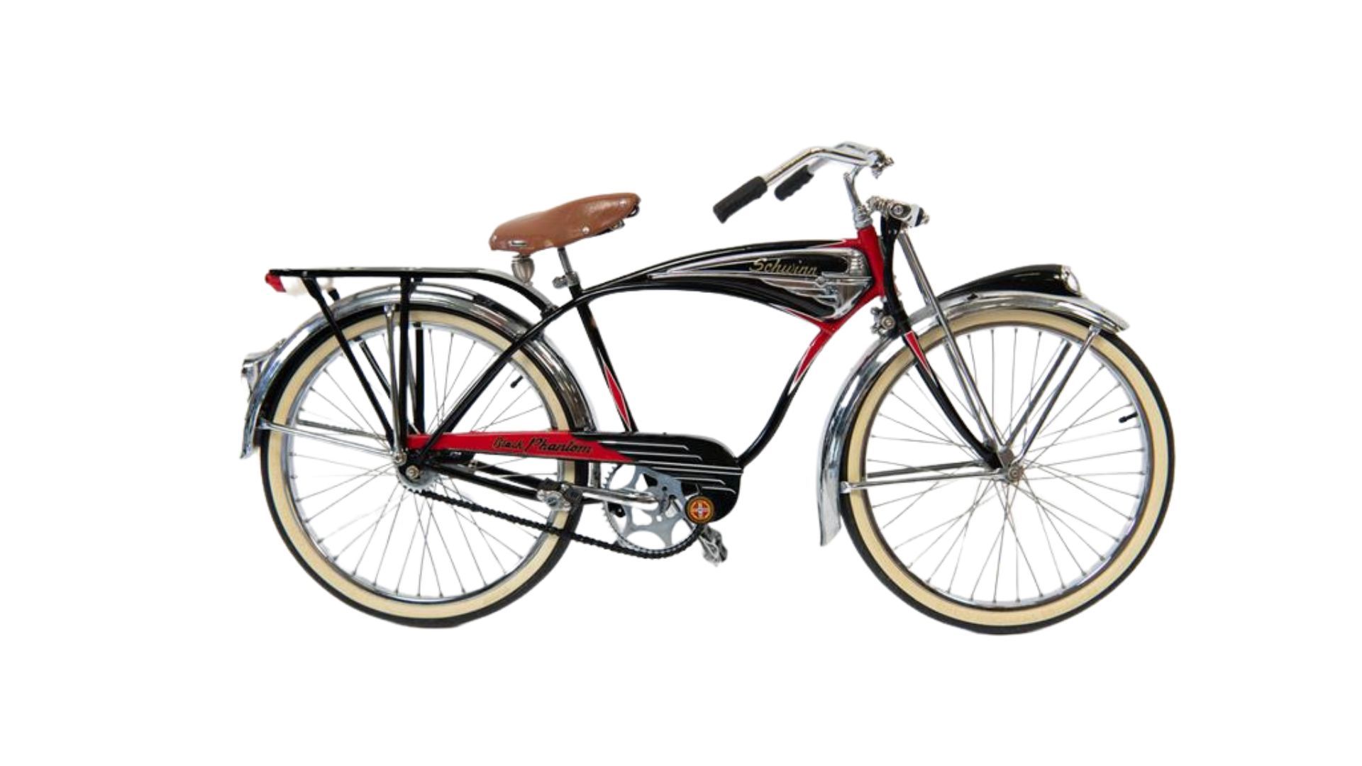 Danbury Mint 1950s Schwinn Black Phantom Scale Model Bicycle