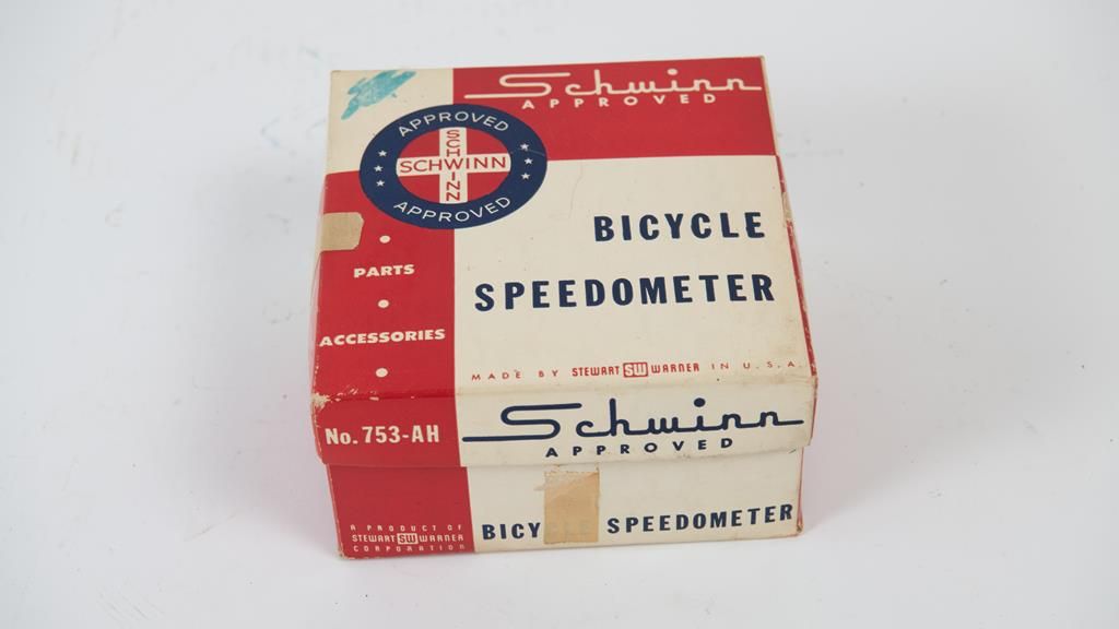 Schwinn Bicycle Speedometer, NOS Auction Mecum On Time