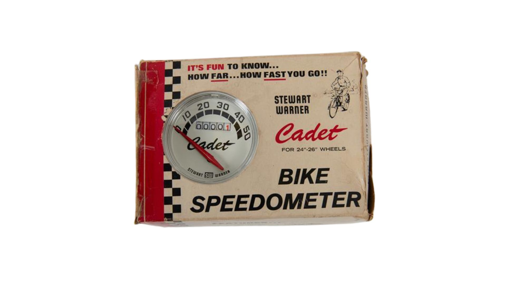 Cadet Bicycle Speedometer Auction Mecum On Time