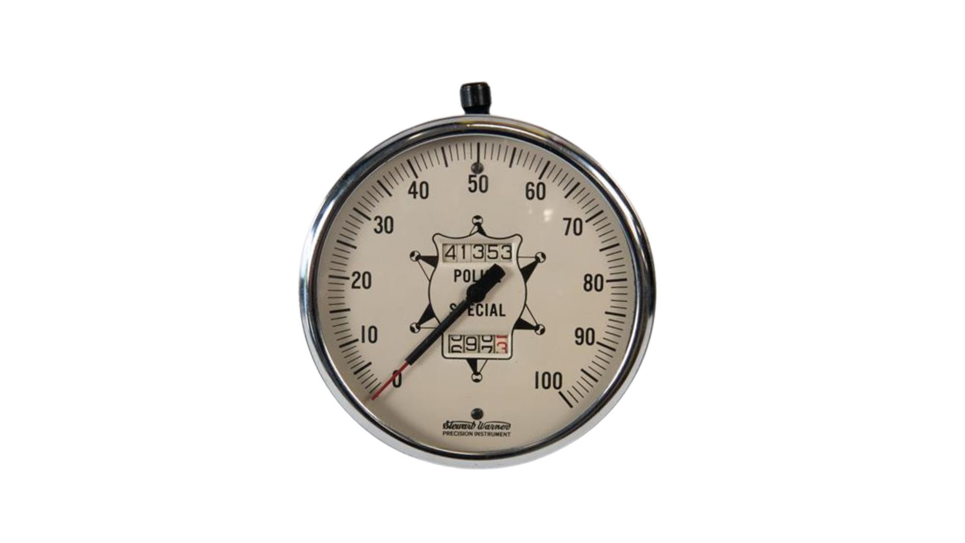 Stewart-Warner Police Special Bicycle Speedometer Auction Mecum