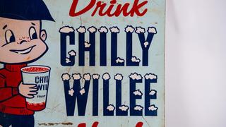 Chilly Willee Single-Sided Tin Sign Auction | Mecum On Time