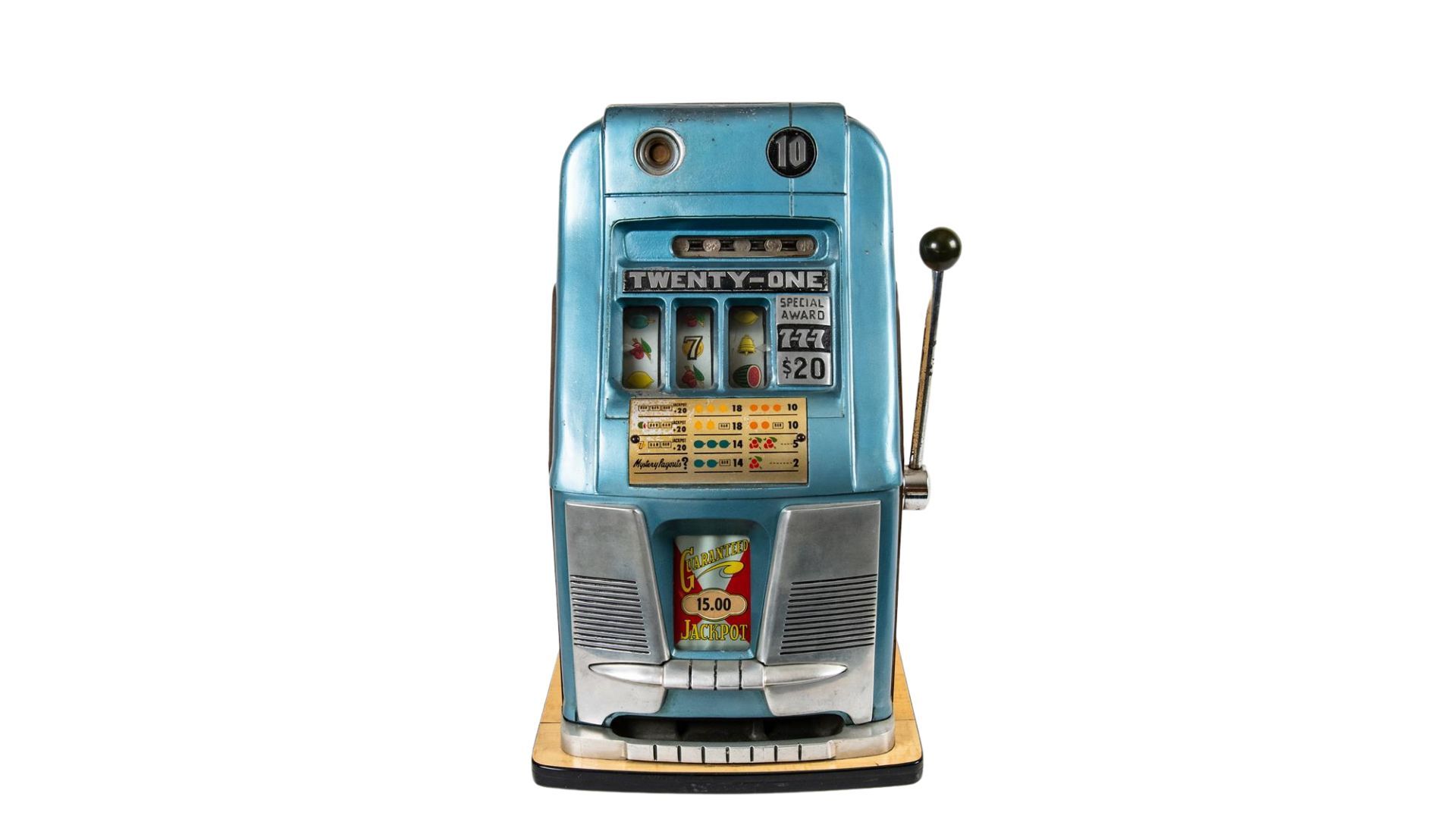 Mills Twenty-One Slot Machine Auction | Mecum On Time