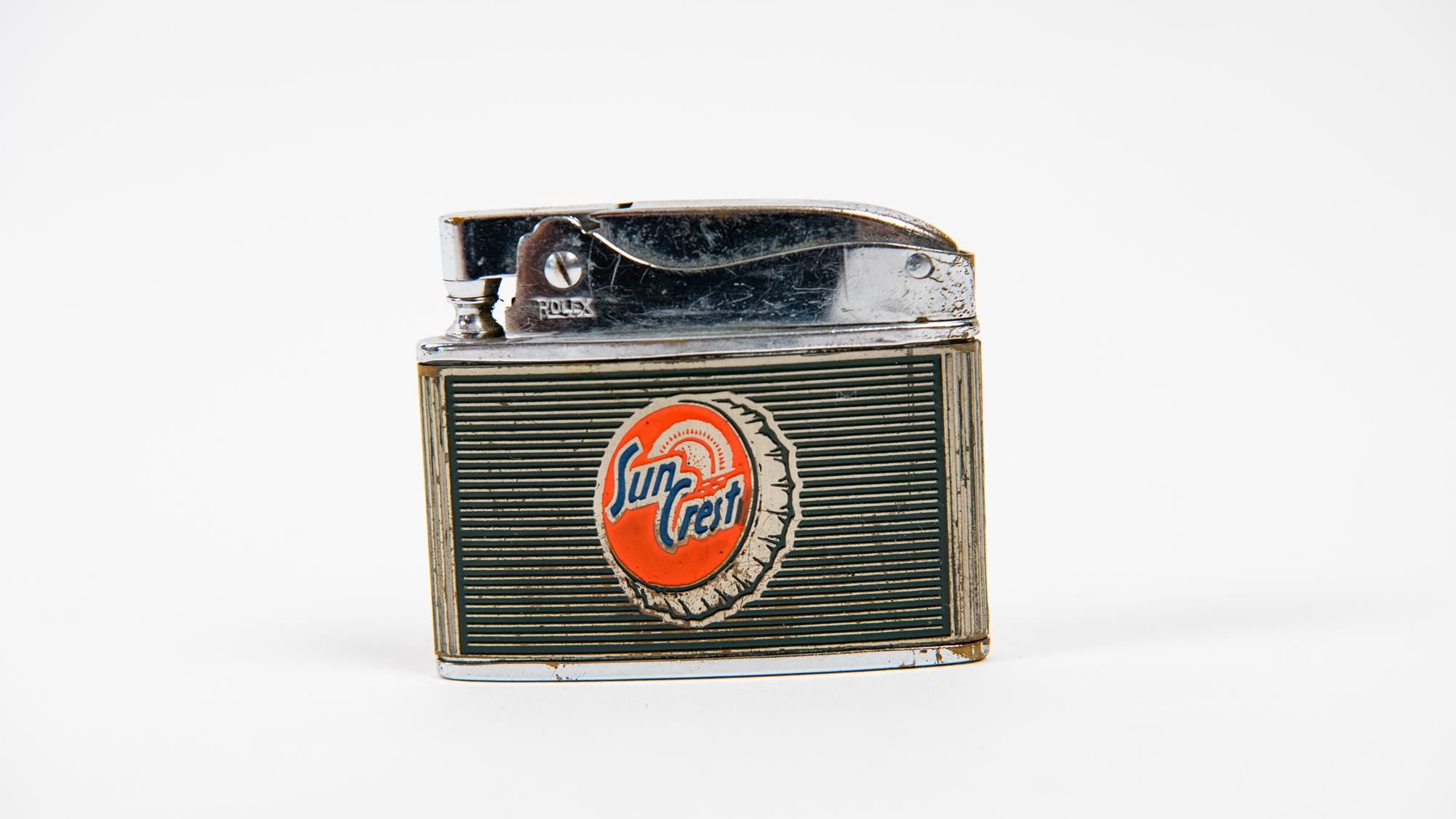 Sun Crest Rolex Advertising Lighter Auction | Mecum On Time