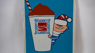 1969 Frozen Coca-Cola Single-Sided Tin Sign Auction | Mecum On Time