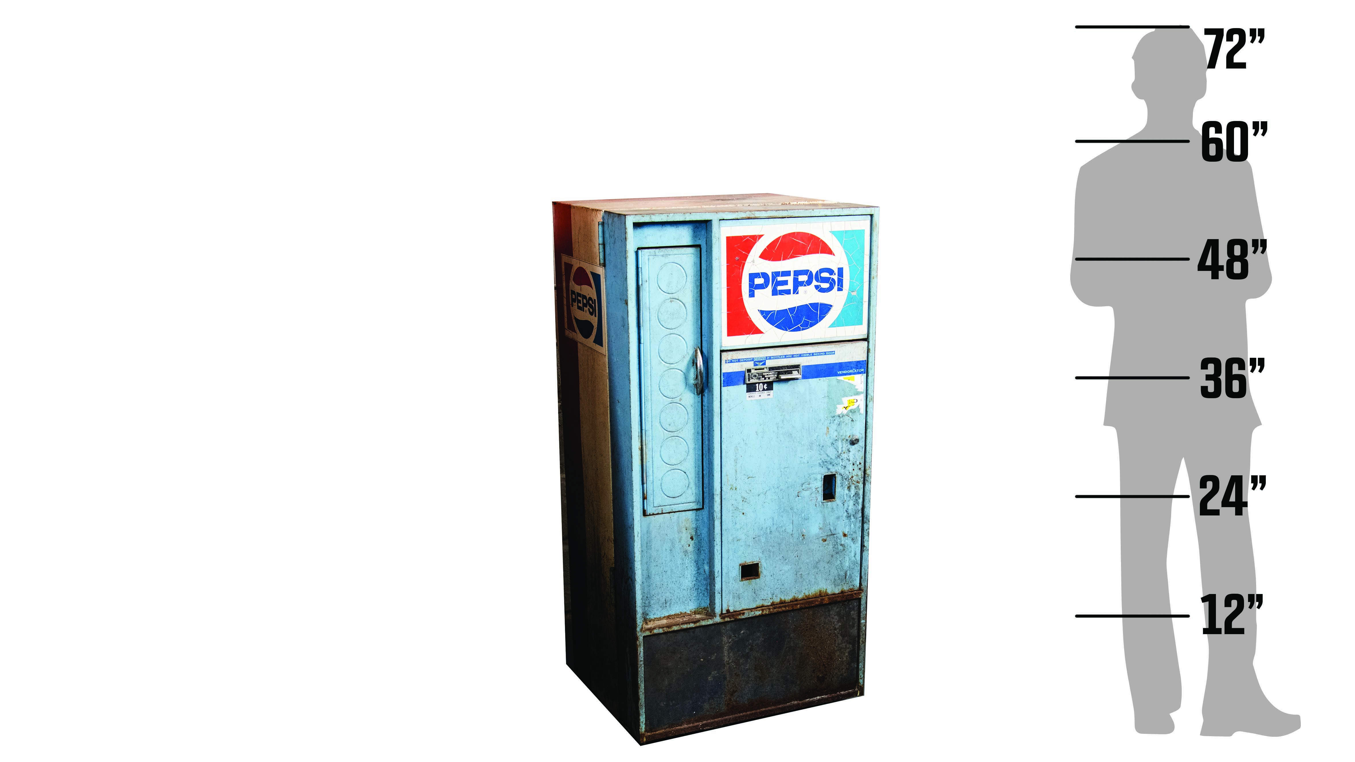 Pepsi Vendorlator Vending Machine Auction | Mecum On Time