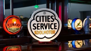 Bid Gallery | Vintage Gas Pump Globe Collection | Mecum On Time