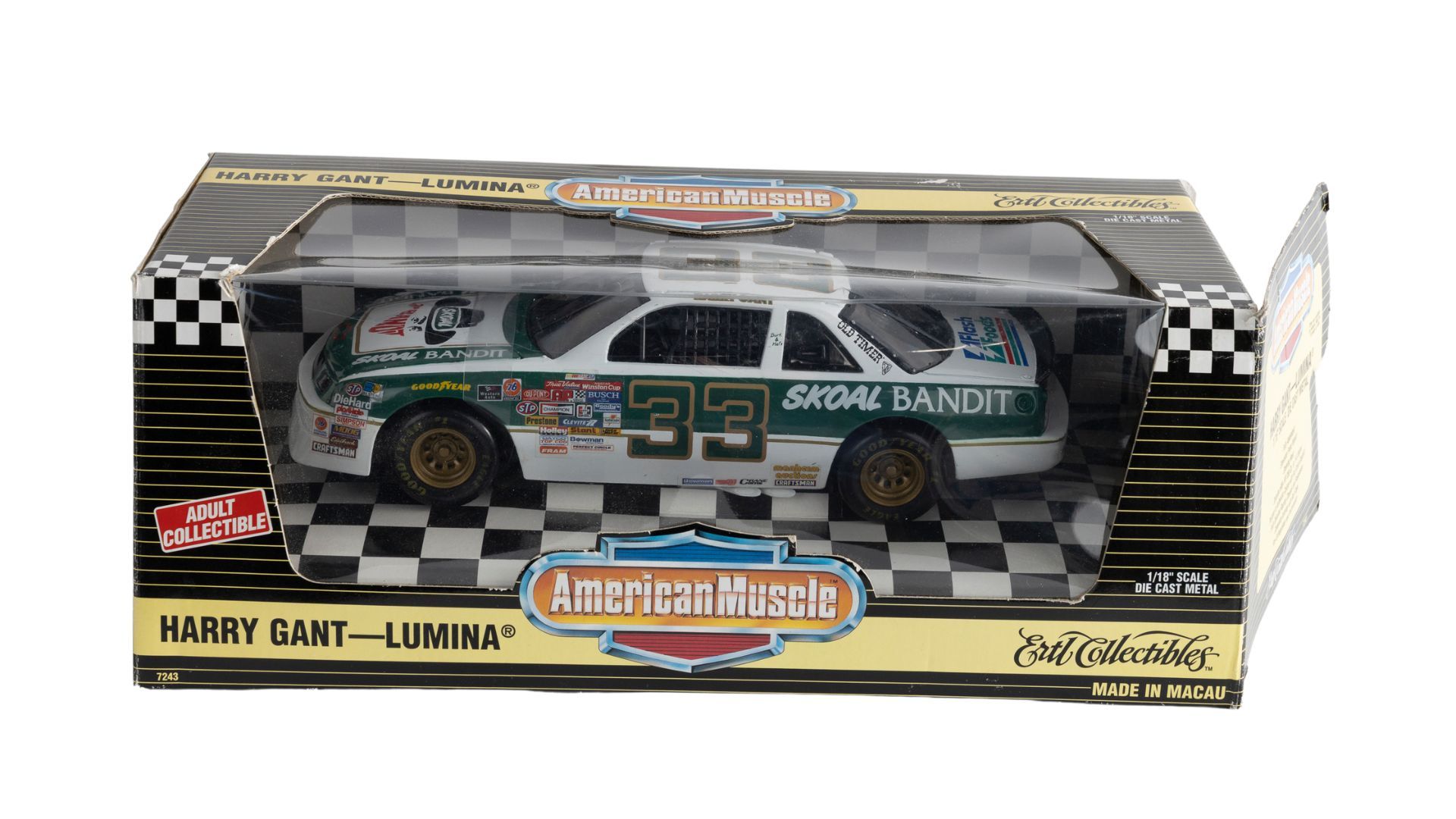 1:18 American Muscle Harry Gant Lumina Die-Cast Model Auction