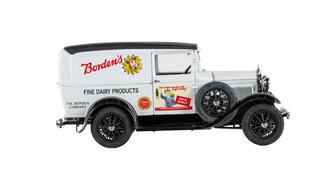 ダンバリーミント Borden's Milk Truck 1/24 Danbury Mint 1920's Borden's Milk Truck with milk crates 1