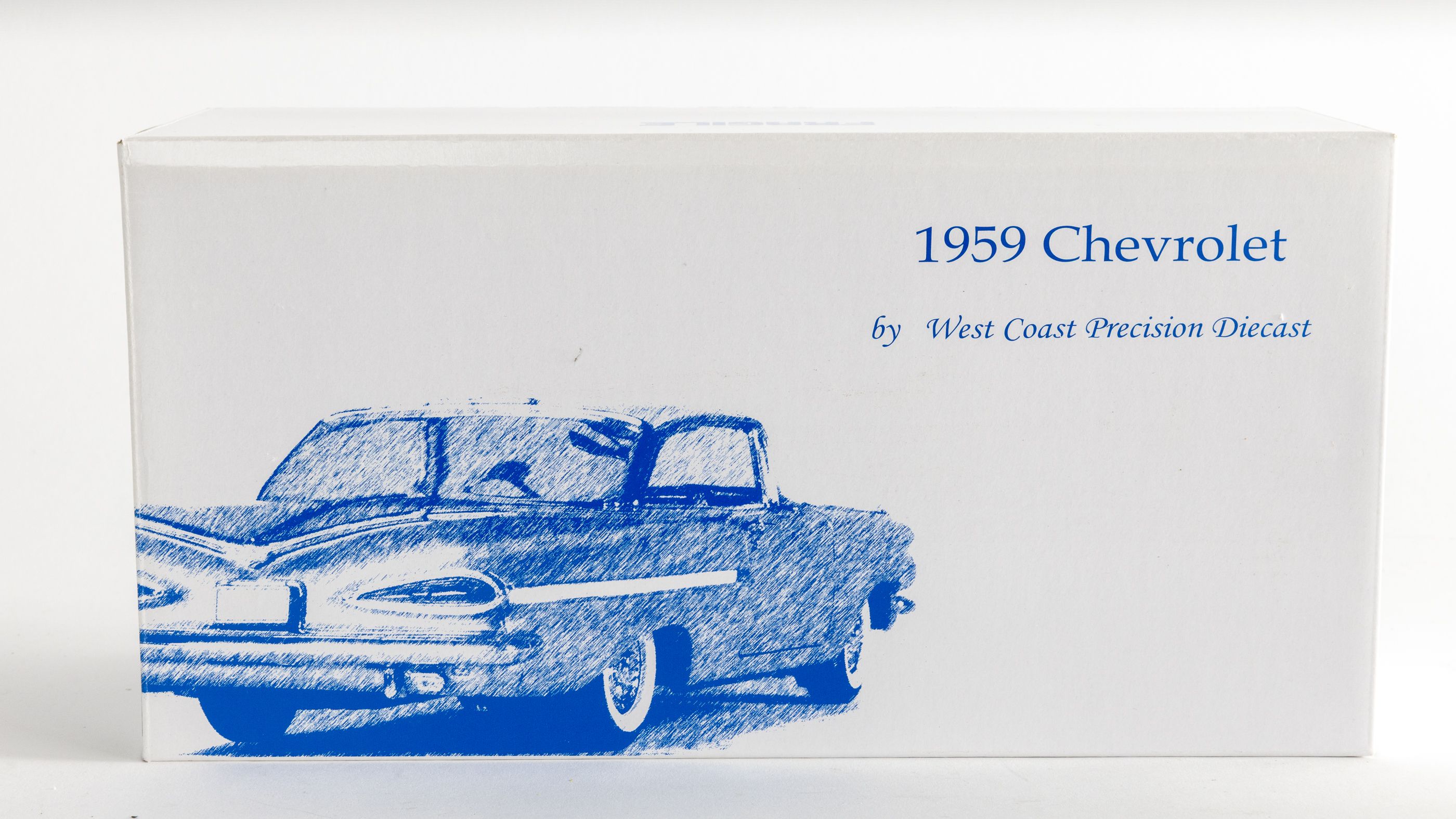 ミニカー WestCoastPrecision1959 Chevrolet Impala West Coast Precision Diecast 1:24 1959 Chevrolet Impala, Aspen