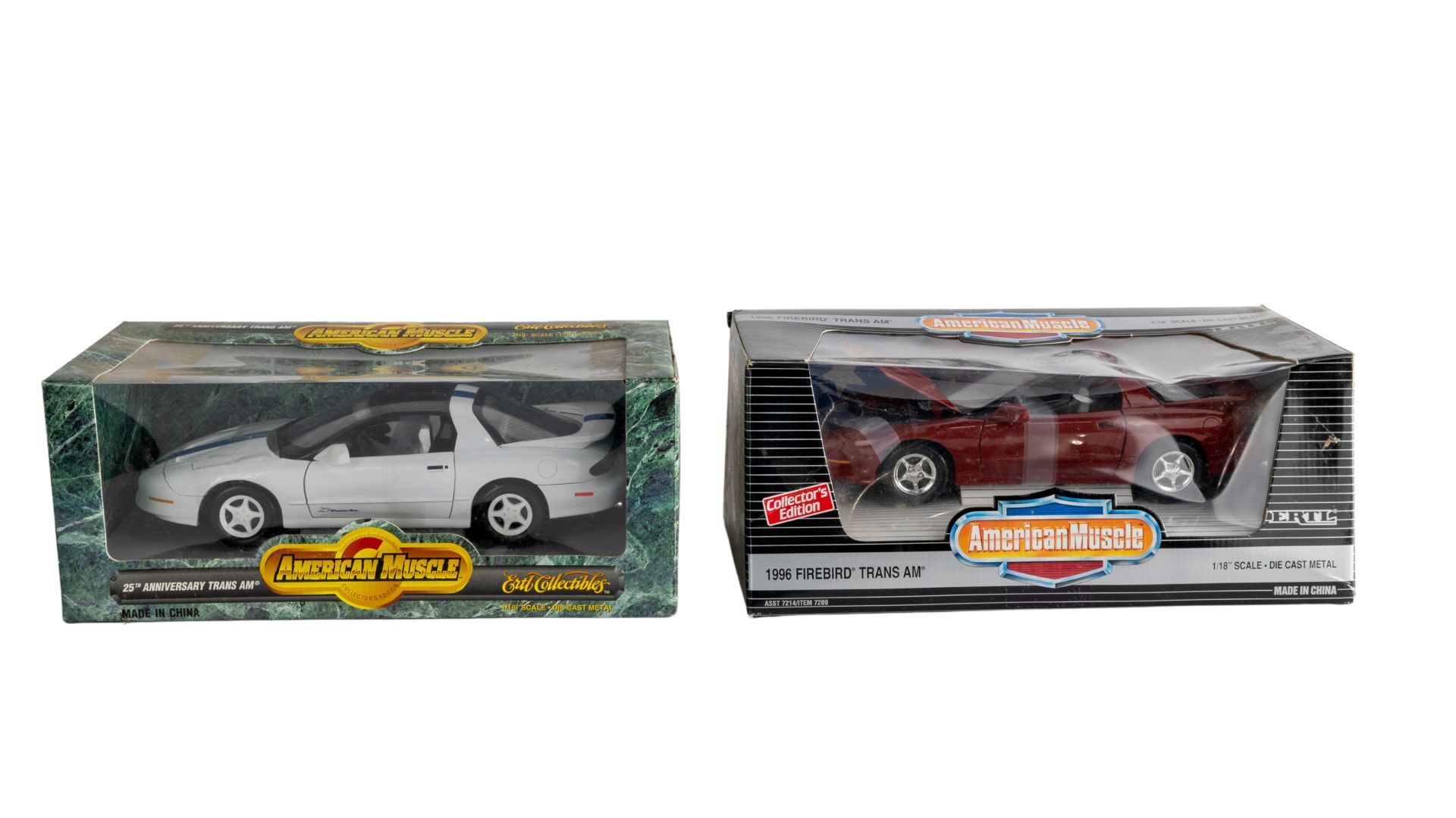 ミニカー American Muscle 1996 FIREBIRD TRANS AM American Muscle 1:18 25th Anniversary Trans Am & 1996 Firebird