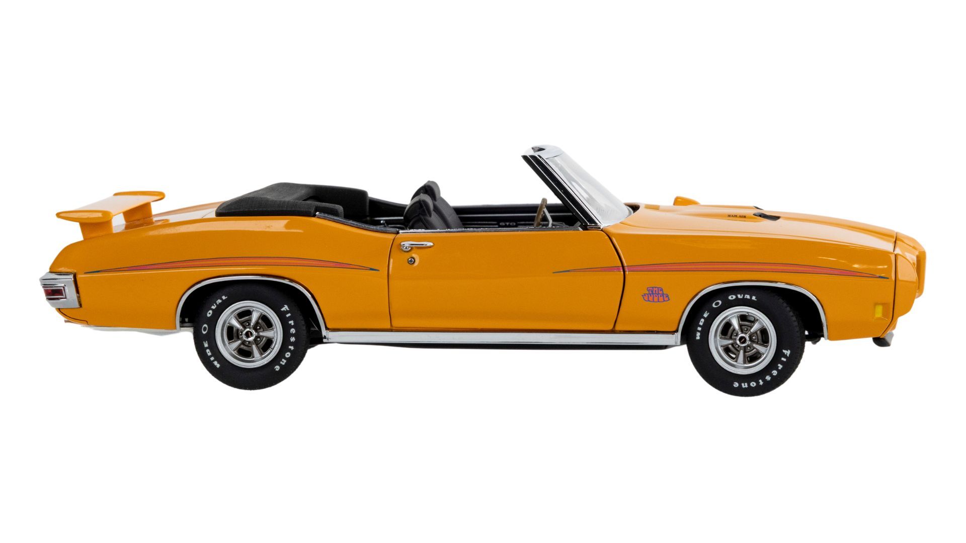 GMP 1:24 1970 GTO Judge Convertible, Orbit Orange Auction | Mecum