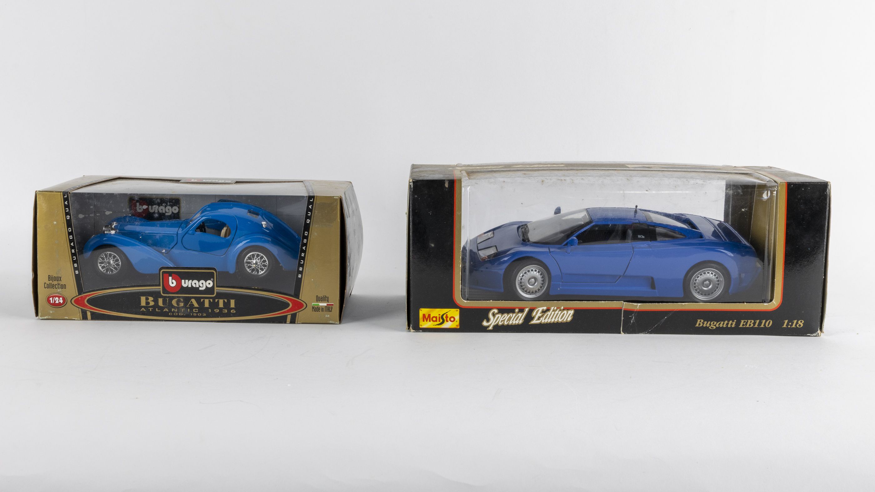 Burago Bugatti EB110 – Miniature 1/18 – Collection Voiture De Sport