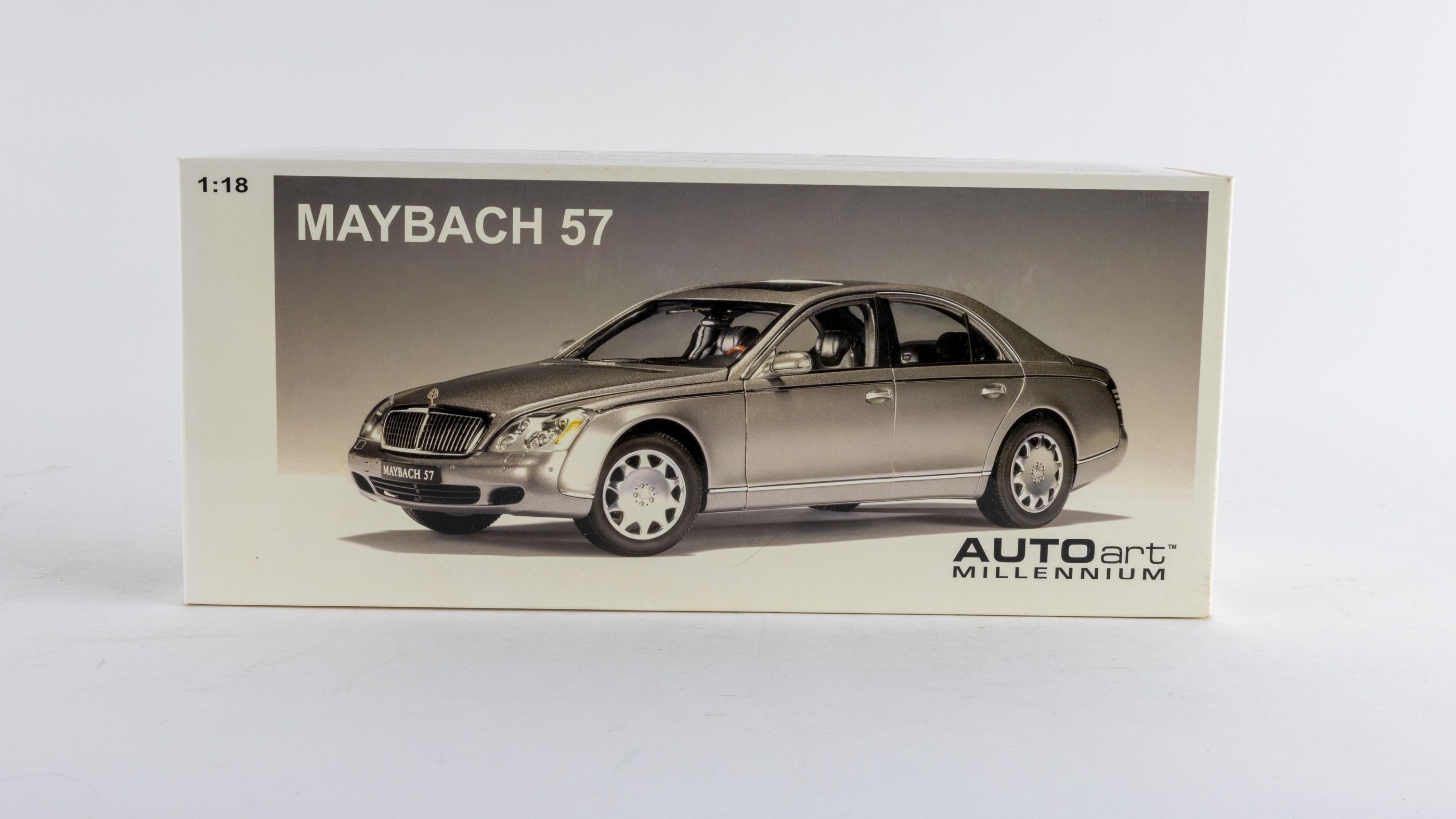 Autoart Millennium 1:18 Maybach 57, Silver Auction | Mecum On Time