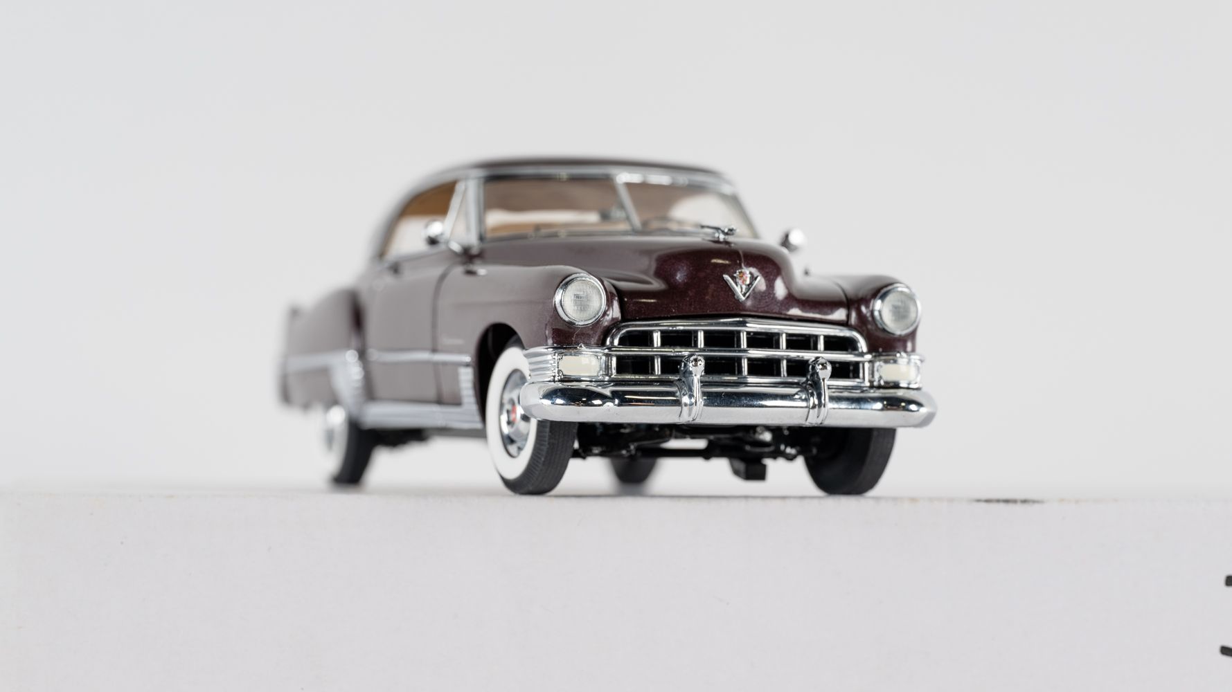 フランクリンミント キャデラック クーペ デヴィル 1949年 1/24 モデル Franklin Mint 1/24 - Cadillac Coupe Deville 1949 Brown