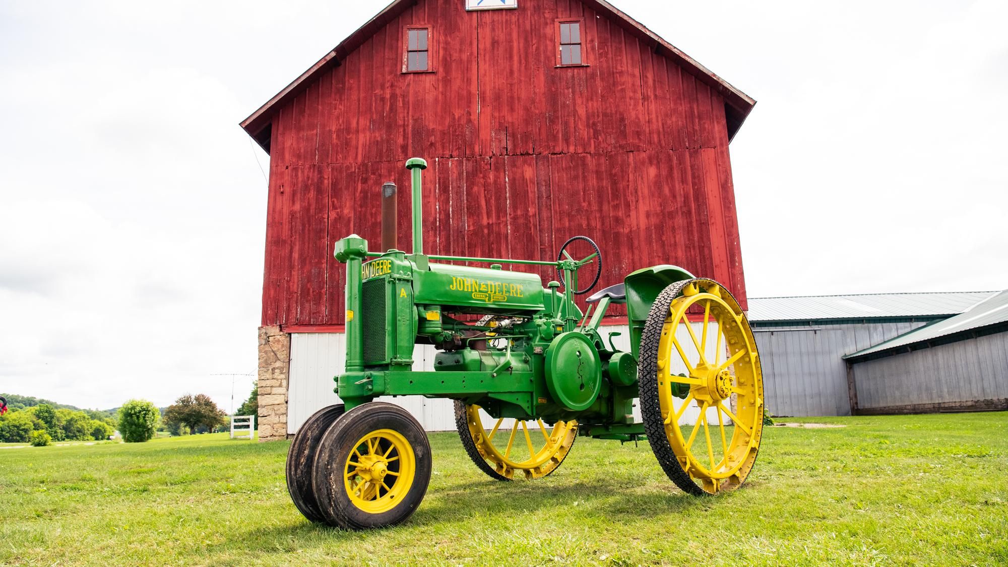 JOHN DEERE 1937年式トラクター 1937 John Deere Model A Steel Wheel Tractor Auction | Mecum On Time
