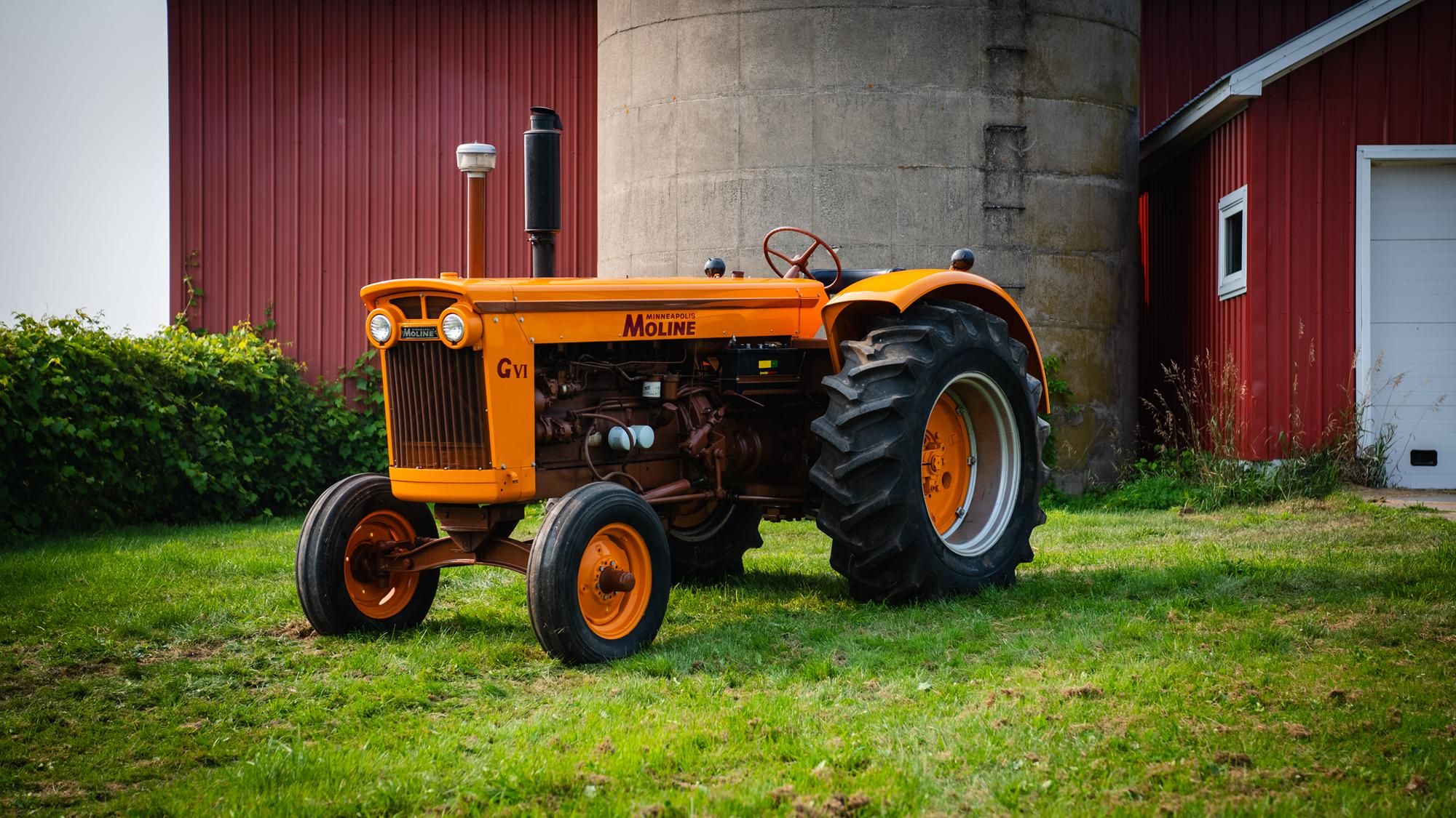 1963 Minneapolis-Moline GVI Diesel Tractor Auction | Mecum On Time