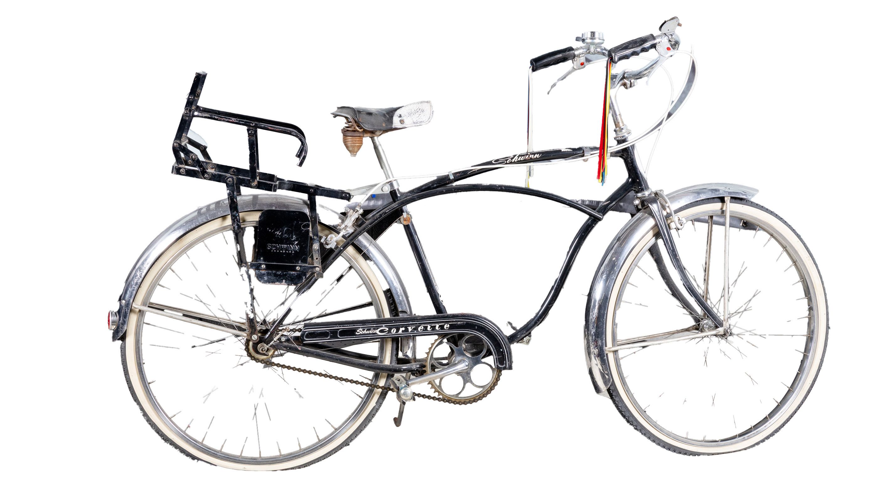 1958 Schwinn Corvette 3-Speed Bicycle – Black Middleweight Cruiser 1958 Schwinn Corvette 3-Speed Bicycle – Black Middleweight Cruiser