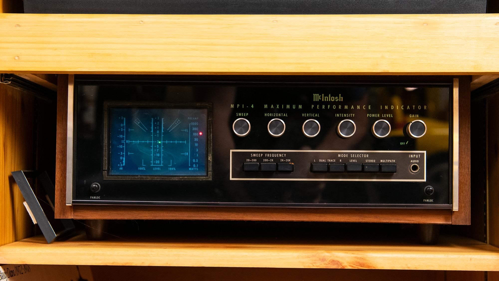 McIntosh MPI-4, Maximum Performance Indicator Auction | Mecum On Time